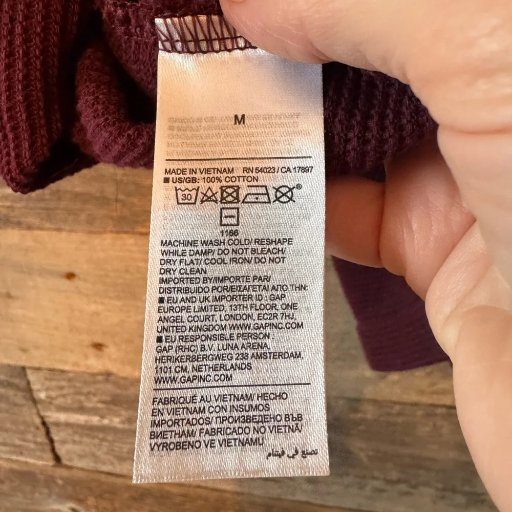 Banana Republic Maroon Polo Shirt